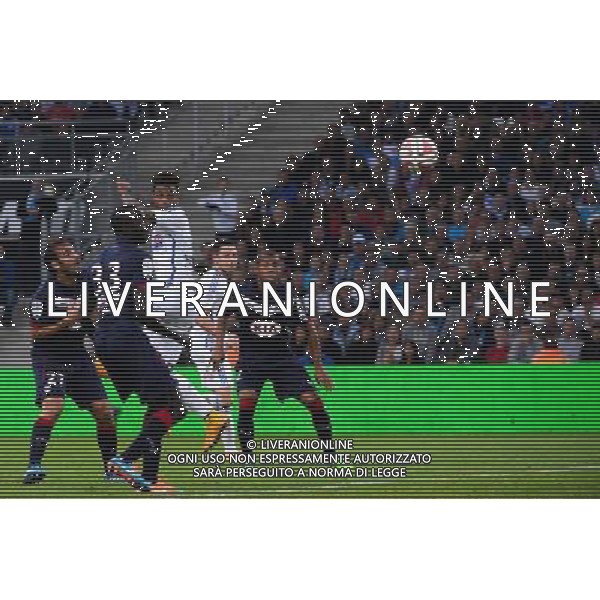 Goal Mario LEMINA - 23.11.2014 - Marseille / Bordeaux - 14eme journee de Ligue 1 - Photo : Gaston Petrelli / Icon Sport /AGENZIA ALDO LIVERANI SAS - ITALY ONLY - EDITORIAL USE ONLY