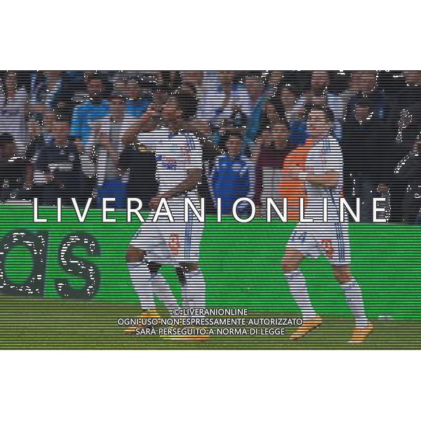 Joie Marseille - Mario LEMINA - 23.11.2014 - Marseille / Bordeaux - 14eme journee de Ligue 1 - Photo : Gaston Petrelli / Icon Sport /AGENZIA ALDO LIVERANI SAS - ITALY ONLY - EDITORIAL USE ONLY