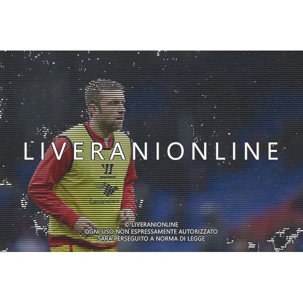 Liverpool\'s Rickie Lambert during the pre-match warm-up Photographer Craig Mercer/CameraSport Football - Barclays Premiership - Crystal Palace v Liverpool - Sunday 23rd November 2014 - Selhurst Park - London å© CameraSport - 43 Linden Ave. Countesthorpe. Leicester. England. LE8 5PG - Tel: +44 (0) 116 277 4147 - admin@camerasport.com - www.camerasport.com /AGENZIA ALDO LIVERANI SAS - ITALY ONLY - EDITORIAL USE ONLY