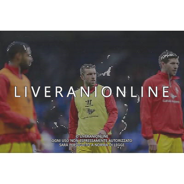 Liverpool\'s Rickie Lambert during the pre-match warm-up Photographer Craig Mercer/CameraSport Football - Barclays Premiership - Crystal Palace v Liverpool - Sunday 23rd November 2014 - Selhurst Park - London å© CameraSport - 43 Linden Ave. Countesthorpe. Leicester. England. LE8 5PG - Tel: +44 (0) 116 277 4147 - admin@camerasport.com - www.camerasport.com /AGENZIA ALDO LIVERANI SAS - ITALY ONLY - EDITORIAL USE ONLY