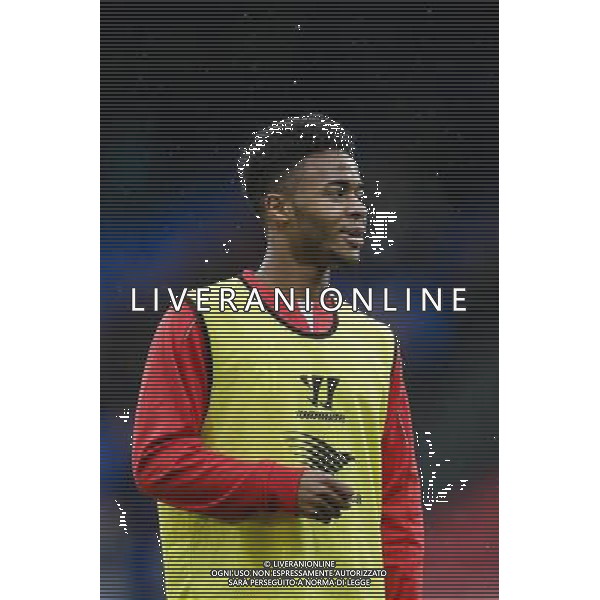 Liverpool\'s Raheem Sterling during the pre-match warm-up Photographer Craig Mercer/CameraSport Football - Barclays Premiership - Crystal Palace v Liverpool - Sunday 23rd November 2014 - Selhurst Park - London å© CameraSport - 43 Linden Ave. Countesthorpe. Leicester. England. LE8 5PG - Tel: +44 (0) 116 277 4147 - admin@camerasport.com - www.camerasport.com /AGENZIA ALDO LIVERANI SAS - ITALY ONLY - EDITORIAL USE ONLY