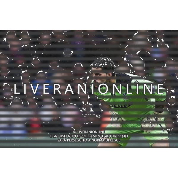 Crystal Palace\'s Julian Speroni in action during todays match Photographer Craig Mercer/CameraSport Football - Barclays Premiership - Crystal Palace v Liverpool - Sunday 23rd November 2014 - Selhurst Park - London å© CameraSport - 43 Linden Ave. Countesthorpe. Leicester. England. LE8 5PG - Tel: +44 (0) 116 277 4147 - admin@camerasport.com - www.camerasport.com /AGENZIA ALDO LIVERANI SAS - ITALY ONLY - EDITORIAL USE ONLY