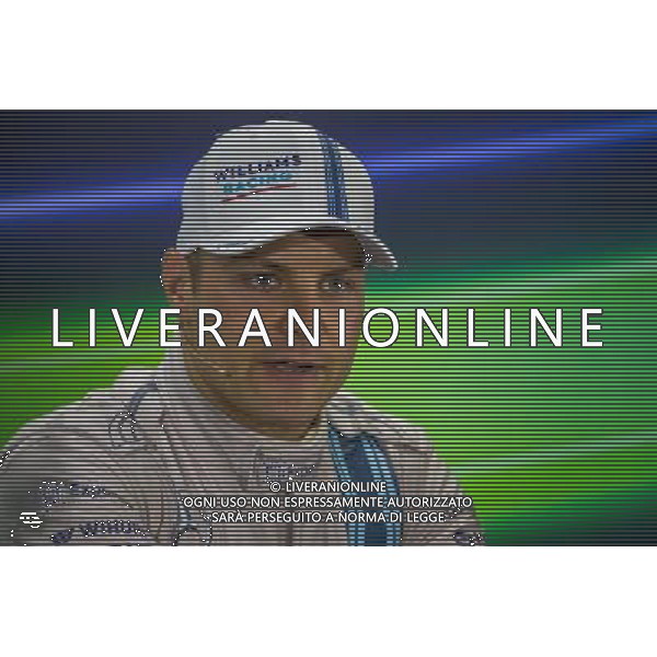 Valtteri Bottas (FIN) Williams in the FIA Press Conference. 23.11.2014. Formula 1 World Championship, Rd 19, Abu Dhabi Grand Prix, Yas Marina Circuit, Abu Dhabi, Race Day. AG ALDO LIVERANI SAS ONLY ITALY