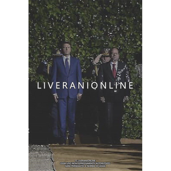 Il Presidente del Consiglio, Matteo Renzi, incontra a Villa Madama il Presidente della Repubblica Araba d\'Egitto, Abdel Fattah Al Sisi - Roma 24 novembre 2014 ©Corradetti/AGENZIA ALDO LIVERANI SAS