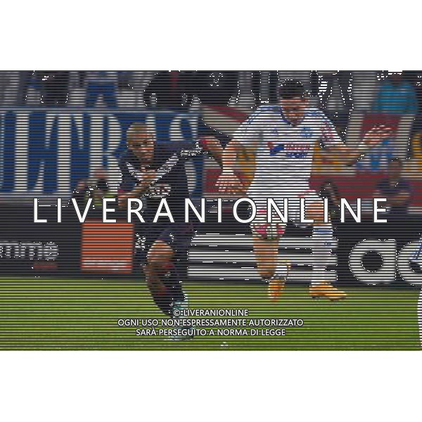 Whabi KHAZRI / Florian THAUVIN - 23.11.2014 - Marseille / Bordeaux - 14eme journee de Ligue 1 - Photo : Gaston Petrelli / Icon Sport AG ALDO LIVERANI SAS ONLY ITALY