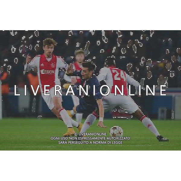 Javier PASTORE - 25.11.2014 - Paris Saint Germain / Ajax Amsterdam - Champions League Photo : Dave Winter / Icon Sport AG ALDO LIVERANI SAS ONLY ITALY