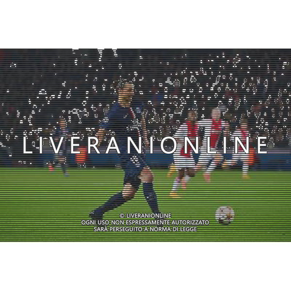 Zlatan IBRAHIMOVIC - 25.11.2014 - Paris Saint Germain / Ajax Amsterdam - Champions League Photo : Dave Winter / Icon Sport AG ALDO LIVERANI SAS ONLY ITALY