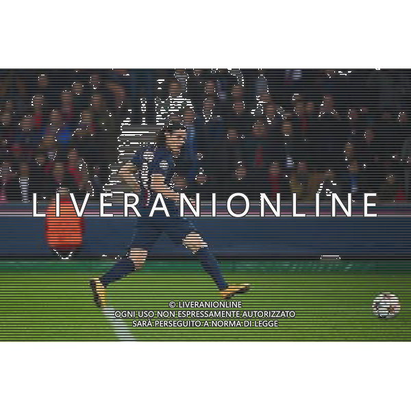Goal Edinson CAVANI - 25.11.2014 - Paris Saint Germain / Ajax Amsterdam - Champions League Photo : Dave Winter / Icon Sport AG ALDO LIVERANI SAS ONLY ITALY