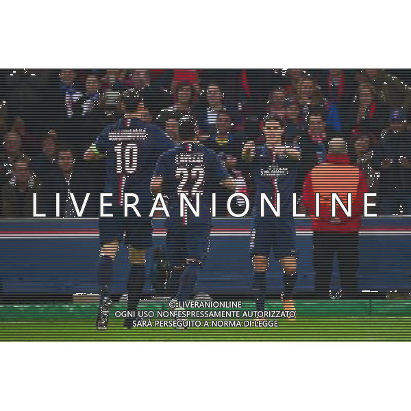 Joie Edinson CAVANI - 25.11.2014 - Paris Saint Germain / Ajax Amsterdam - Champions League Photo : Dave Winter / Icon Sport AG ALDO LIVERANI SAS ONLY ITALY