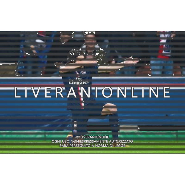 Joie PSG - Edinson CAVANI - 25.11.2014 - Paris Saint Germain / Ajax Amsterdam - Champions League Photo : Dave Winter / Icon Sport AG ALDO LIVERANI SAS ONLY ITALY