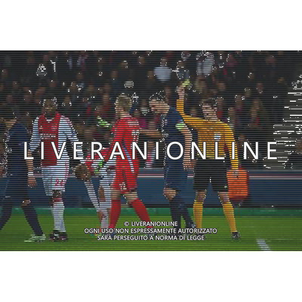 Zlatan IBRAHIMOVIC - 25.11.2014 - Paris Saint Germain / Ajax Amsterdam - Champions League Photo : Dave Winter / Icon Sport AG ALDO LIVERANI SAS ONLY ITALY