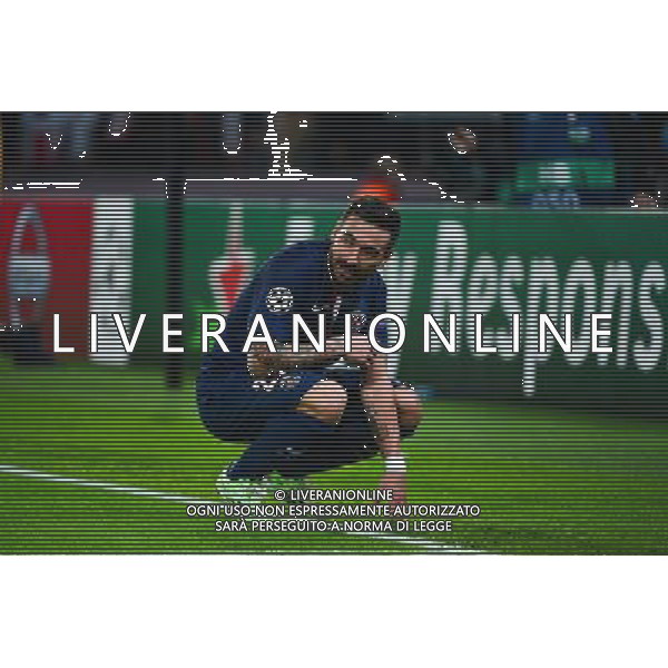 Ezequiel LAVEZZI - 25.11.2014 - Paris Saint Germain / Ajax Amsterdam - Champions League Photo : Dave Winter / Icon Sport AG ALDO LIVERANI SAS ONLY ITALY