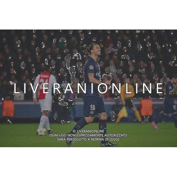 Zlatan IBRAHIMOVIC - 25.11.2014 - Paris Saint Germain / Ajax Amsterdam - Champions League Photo : Dave Winter / Icon Sport AG ALDO LIVERANI SAS ONLY ITALY