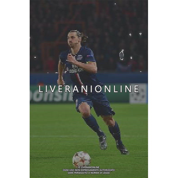 Zlatan IBRAHIMOVIC - 25.11.2014 - Paris Saint Germain / Ajax Amsterdam - Champions League Photo : Dave Winter / Icon Sport AG ALDO LIVERANI SAS ONLY ITALY