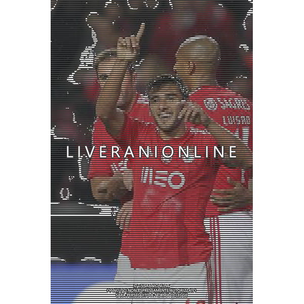 Joie Benfica / Eduardo Salvio - 22.11.2014 - Benfica / Moreirense - Coupe du Portugal- Photo : Carlos Rodrigues / Icon Sport ag aldo liverani sas only italy