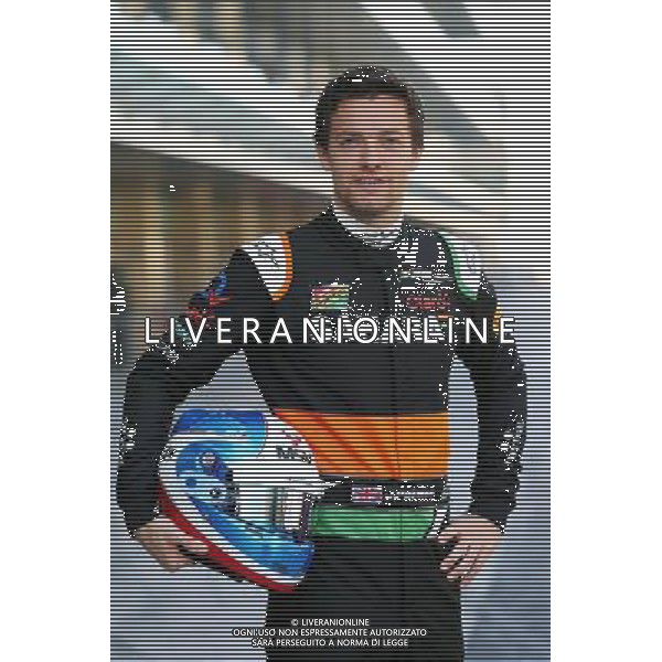 Jolyon Palmer (GBR) Sahara Force India F1 Team Test Driver. 25.11.2014. Formula 1 Testing, Day One, Yas Marina Circuit, Abu Dhabi, Tuesday. AG ALDO LIVERANI SAS ONLY ITALY