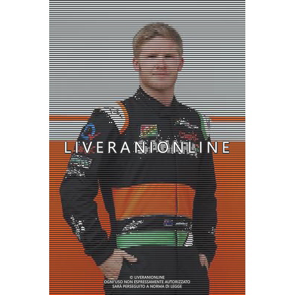 Spike Goddard (AUS) Sahara Force India F1 Team Test Driver. 25.11.2014. Formula 1 Testing, Day One, Yas Marina Circuit, Abu Dhabi, Tuesday. AG ALDO LIVERANI SAS ONLY ITALY