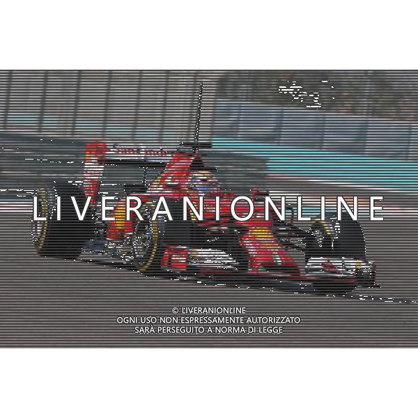 Raffaele Marciello (ITA) Ferrari Academy Driver 26.11.2014. Formula 1 Testing, Day Two, Yas Marina Circuit, Abu Dhabi, Wednesday. AG ALDO LIVERANI SAS ONLY ITALY