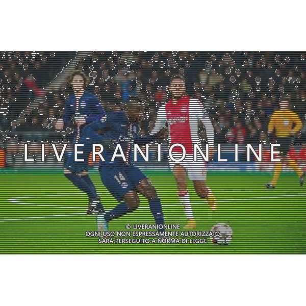Blaise MATUIDI - 25.11.2014 - Paris Saint Germain / Ajax Amsterdam - Champions League Photo : Dave Winter / Icon Sport AG ALDO LIVERANI SAS ONLY ITALY
