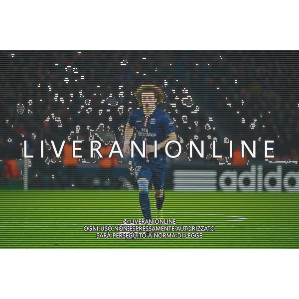 David LUIZ - 25.11.2014 - Paris Saint Germain / Ajax Amsterdam - Champions League Photo : Dave Winter / Icon Sport AG ALDO LIVERANI SAS ONLY ITALY