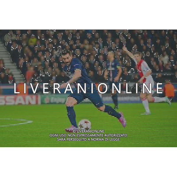 Ezequiel LAVEZZI - 25.11.2014 - Paris Saint Germain / Ajax Amsterdam - Champions League Photo : Dave Winter / Icon Sport AG ALDO LIVERANI SAS ONLY ITALY