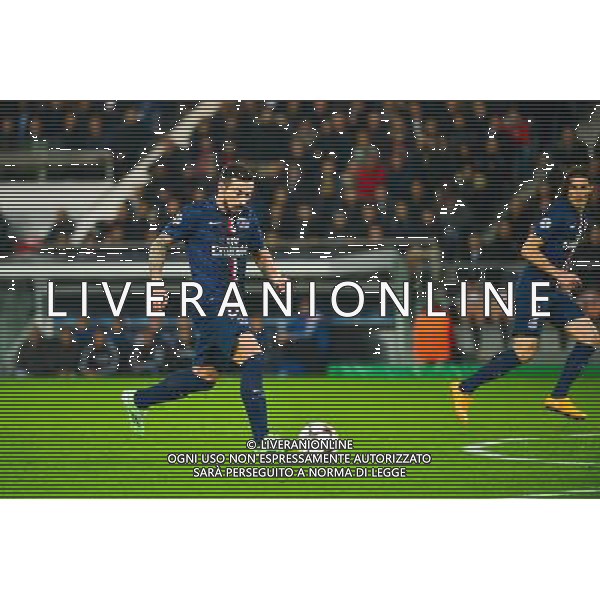 Ezequiel LAVEZZI passe decicif pour Edinson CAVANI - 25.11.2014 - Paris Saint Germain / Ajax Amsterdam - Champions League Photo : Dave Winter / Icon Sport AG ALDO LIVERANI SAS ONLY ITALY
