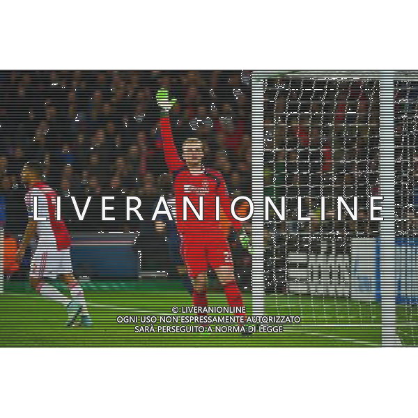 Jasper CILLESSEN - 25.11.2014 - Paris Saint Germain / Ajax Amsterdam - Champions League Photo : Dave Winter / Icon Sport AG ALDO LIVERANI SAS ONLY ITALY
