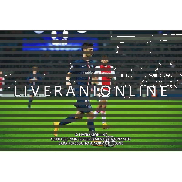 Javier PASTORE - 25.11.2014 - Paris Saint Germain / Ajax Amsterdam - Champions League Photo : Dave Winter / Icon Sport AG ALDO LIVERANI SAS ONLY ITALY