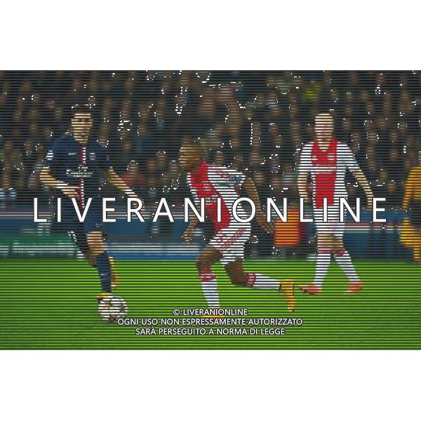 Thulani SERERO - 25.11.2014 - Paris Saint Germain / Ajax Amsterdam - Champions League Photo : Dave Winter / Icon Sport AG ALDO LIVERANI SAS ONLY ITALY