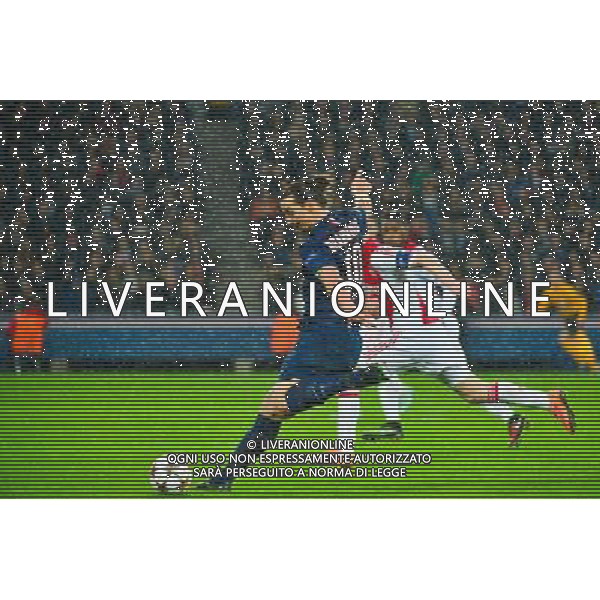 Zlatan IBRAHIMOVIC - 25.11.2014 - Paris Saint Germain / Ajax Amsterdam - Champions League Photo : Dave Winter / Icon Sport AG ALDO LIVERANI SAS ONLY ITALY