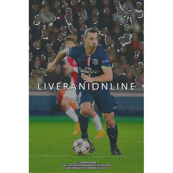 Zlatan IBRAHIMOVIC - 25.11.2014 - Paris Saint Germain / Ajax Amsterdam - Champions League Photo : Dave Winter / Icon Sport AG ALDO LIVERANI SAS ONLY ITALY