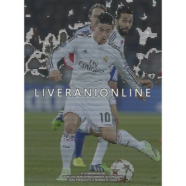 UEFA Champions League 2014/2015 Gruppo B Basilea - 26.11.2014 Basilea-Real Madrid Nella Foto:james rodriguez /Ph.Vitez-Ag. Aldo Liverani