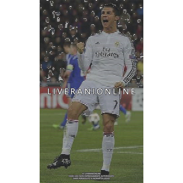 UEFA Champions League 2014/2015 Gruppo B Basilea - 26.11.2014 Basilea-Real Madrid Nella Foto:ronaldo esulta /Ph.Vitez-Ag. Aldo Liverani