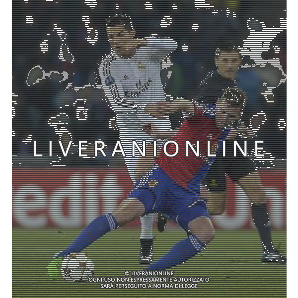 UEFA Champions League 2014/2015 Gruppo B Basilea - 26.11.2014 Basilea-Real Madrid Nella Foto:ronaldo frei /Ph.Vitez-Ag. Aldo Liverani