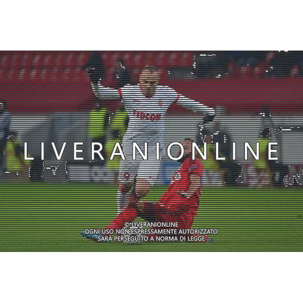 Dimitar BERBATOV / Omer TOPRAK - 26.11.2014 - Bayer Leverkusen / Monaco - Champions League Photo : Dave Winter / Icon Sport AG ALDO LIVERANI SAS ONLY ITALY
