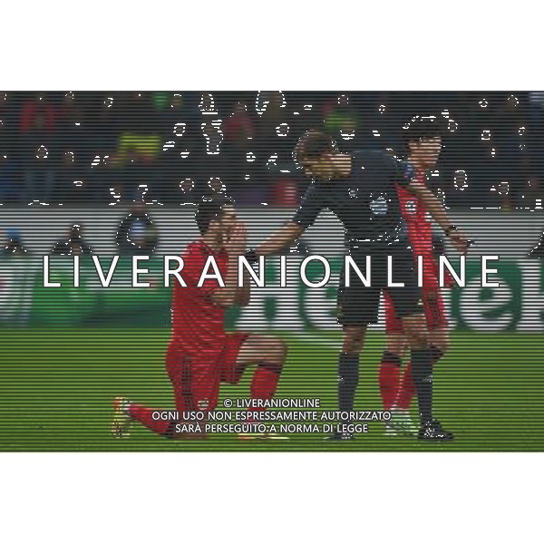 Emir SPAHIC - 26.11.2014 - Bayer Leverkusen / Monaco - Champions League Photo : Dave Winter / Icon Sport AG ALDO LIVERANI SAS ONLY ITALY
