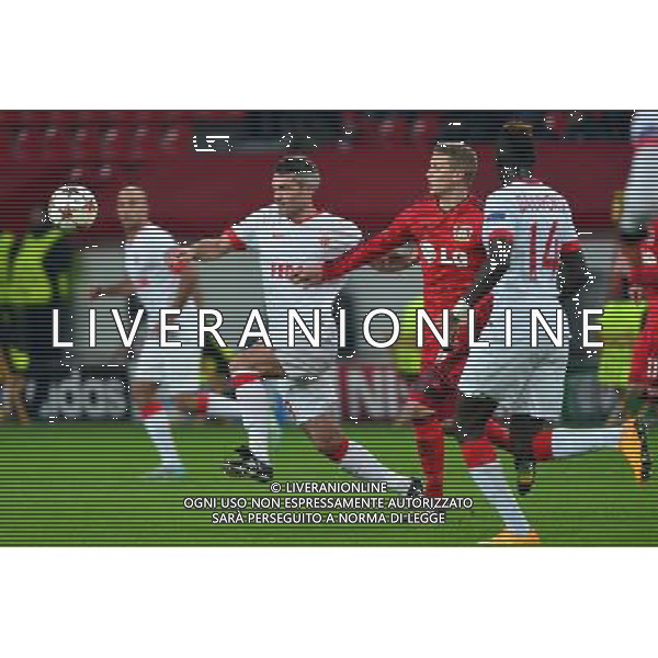 Jeremy TOULALAN / Lars BENDER - 26.11.2014 - Bayer Leverkusen / Monaco - Champions League Photo : Dave Winter / Icon Sport AG ALDO LIVERANI SAS ONLY ITALY