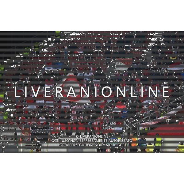 Supporters de Monaco - 26.11.2014 - Bayer Leverkusen / Monaco - Champions League Photo : Dave Winter / Icon Sport AG ALDO LIVERANI SAS ONLY ITALY