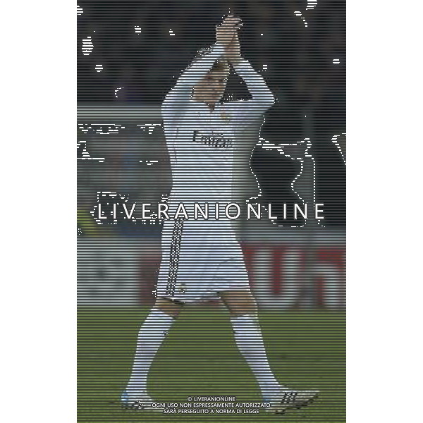 UEFA Champions League 2014/2015 Gruppo B Basilea - 26.11.2014 Basilea-Real Madrid Nella Foto:kroos saluta i tifosi /Ph.Vitez-Ag. Aldo Liverani