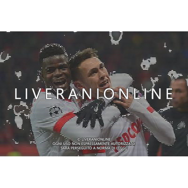 Joie Lucas OCAMPOS / Uwa Echiejile ELDERSON - 26.11.2014 - Bayer Leverkusen / Monaco - Champions League Photo : Dave Winter / Icon Sport AG ALDO LIVERANI SAS ONLY ITALY