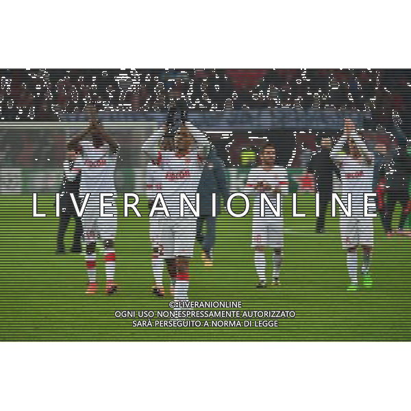 Joie Monaco / FABINHO - 26.11.2014 - Bayer Leverkusen / Monaco - Champions League Photo : Dave Winter / Icon Sport AG ALDO LIVERANI SAS ONLY ITALY