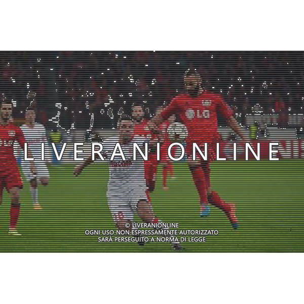 Jeremy TOULALAN / Omer TOPRAK - 26.11.2014 - Bayer Leverkusen / Monaco - Champions League Photo : Dave Winter / Icon Sport AG ALDO LIVERANI SAS ONLY ITALY