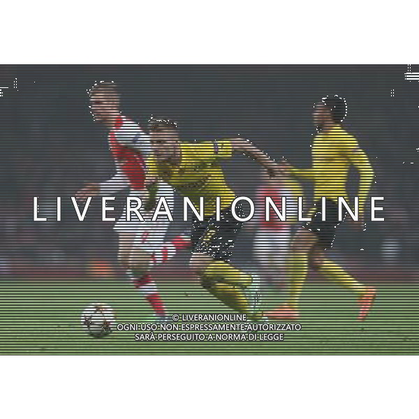 Borussia Dortmund\'s Ciro Immobile in action during todays match Photographer Kieran Galvin/CameraSport Football - UEFA Champions League First Round Group D - Arsenal v Borussia Dortmund - Wednesday 26th November 2014 - Emirates Stadium - London © CameraSport - 43 Linden Ave. Countesthorpe. Leicester. England. LE8 5PG - Tel: +44 (0) 116 277 4147 - admin@camerasport.com - www.camerasport.com AG ALDO LIVERANI SAS ONLY ITALY