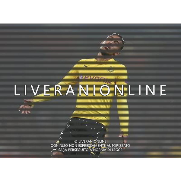 Borussia Dortmund\'s Pierre-Emerick Aubameyang in action during todays match Photographer Kieran Galvin/CameraSport Football - UEFA Champions League First Round Group D - Arsenal v Borussia Dortmund - Wednesday 26th November 2014 - Emirates Stadium - London © CameraSport - 43 Linden Ave. Countesthorpe. Leicester. England. LE8 5PG - Tel: +44 (0) 116 277 4147 - admin@camerasport.com - www.camerasport.com AG ALDO LIVERANI SAS ONLY ITALY
