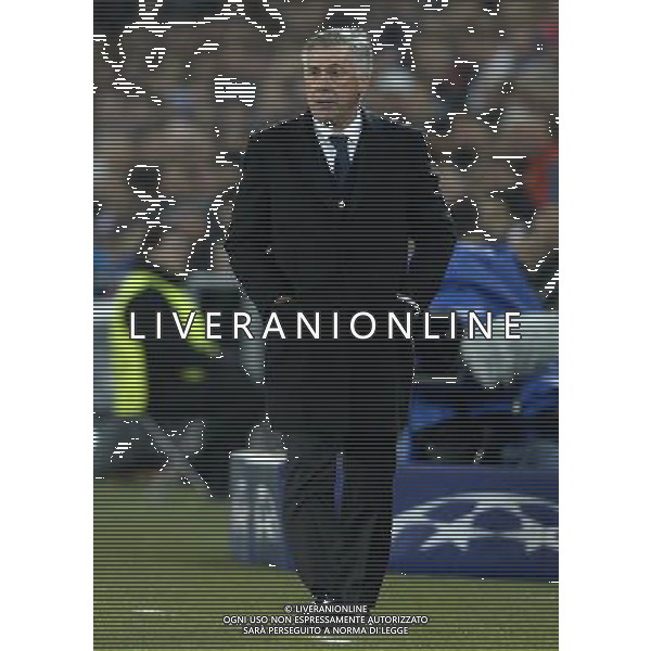 UEFA Champions League 2014/2015 Gruppo B Basilea - 26.11.2014 Basilea-Real Madrid Nella Foto:Ancelotti Carlo /Ph.Vitez-Ag. Aldo Liverani