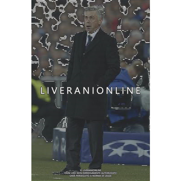 UEFA Champions League 2014/2015 Gruppo B Basilea - 26.11.2014 Basilea-Real Madrid Nella Foto:Ancelotti Carlo /Ph.Vitez-Ag. Aldo Liverani