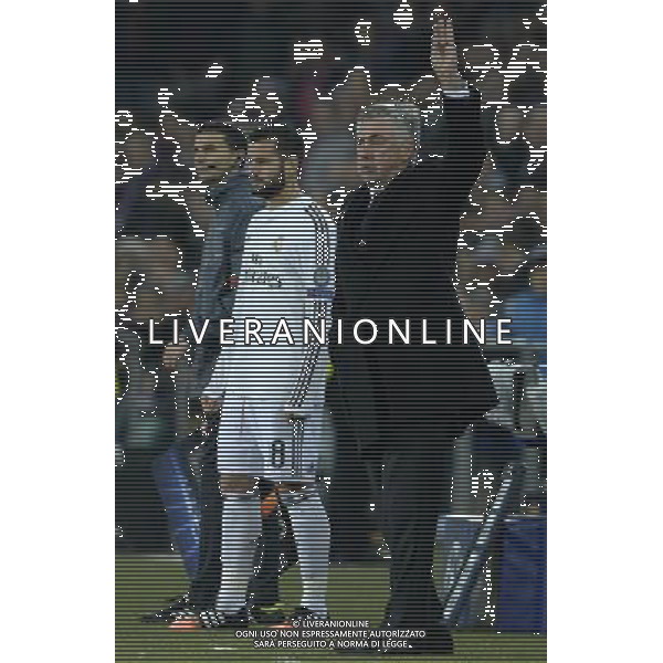 UEFA Champions League 2014/2015 Gruppo B Basilea - 26.11.2014 Basilea-Real Madrid Nella Foto:Ancelotti Carlo /Ph.Vitez-Ag. Aldo Liverani