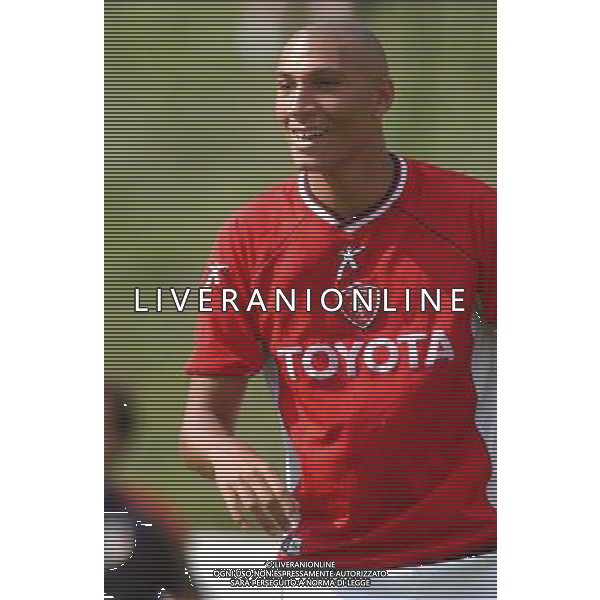 FOLGARIA 06 LUGLIO 2003 PRIMA AMICHEVOLE PERUGIA VIRTUS BASSANO NELLA FOTO: BOTHROYD JAY FOTO 1905/ROBERTO SETTONCE/ALDO LIVERANI