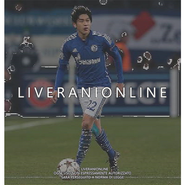 firo : Fußball,Fussball : 25.11.2014 Champions League, Saison 2014/2015: FC Schalke 04 - FC Chelsea, S04, Atsuto Uchida ( Schalke ), Einzelaktion $worldrightsEs gelten unsere AGB, einsehbar auf www.firosportphoto.de copyright by firo sportphoto: Coesfelder Str. 207 D- 48249 Dülmen www.firosportphoto.de mail@firosportphoto.de (V o l k s b a n k B o c h u m - W i t t e n ) BLZ.: 430 601 29 Kt. Nr.: 341 117 100 Tel: +49-2594 - 9916004 Fax: +49-2594 - 9916005 AG ALDO LIVERANI SAS ONLY ITALY
