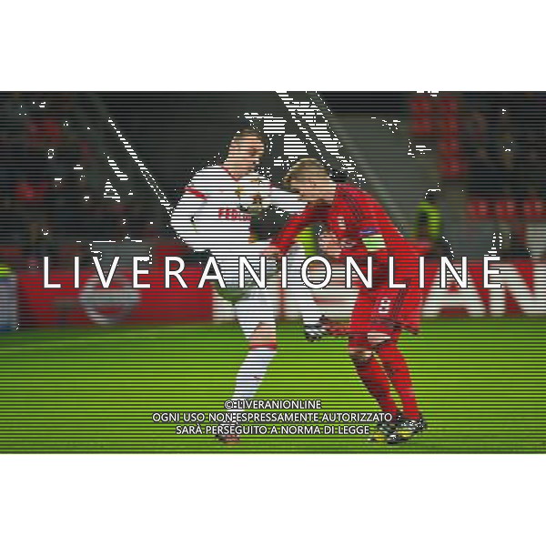 Dimitar BERBATOV / Lars BENDER - 26.11.2014 - Bayer Leverkusen / Monaco - Champions League Photo : Dave Winter / Icon Sport AG ALDO LIVERANI SAS ONLY ITALY